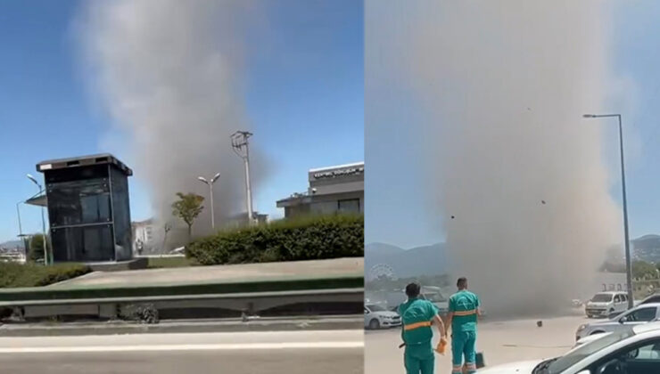 Osmangazi Alemdar Mahallesi’nde Hortum Korkuttu