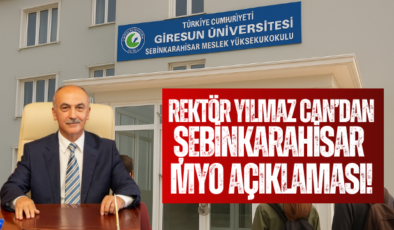 Şebinkarahisar MYO’daki Bölüm Kapatılmadı, Sadece Adı Değişti