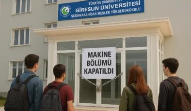 Şebinkarahisar MYO’da Makine Programı Kapatıldı