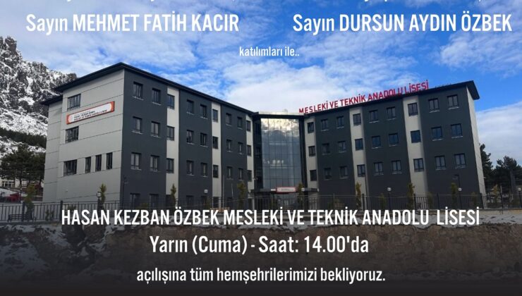 Şebinkarahisar’da Büyük Açılış