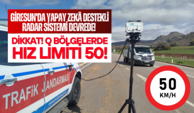 Şebinkarahisar’da Yeni Radar Sistemi Devrede