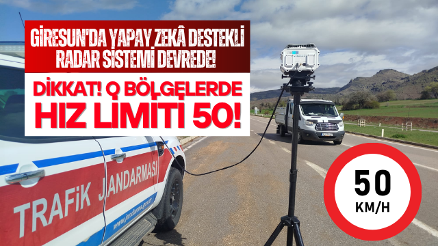 Şebinkarahisar’da Yeni Radar Sistemi Devrede