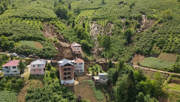 Trabzon’da 450 Konut Sel & Heyelan Riskinde