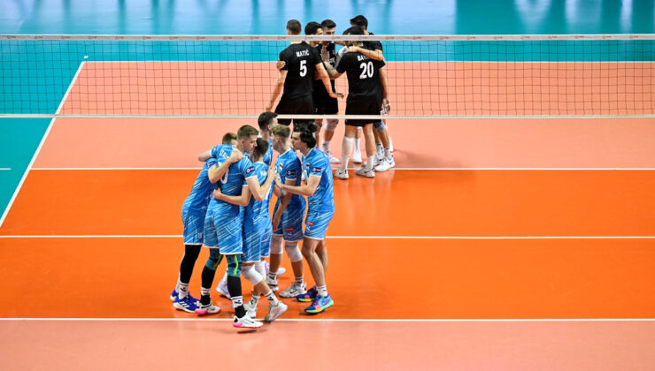 A Milli Erkek Voleybol Takımı, hazırlık maçında Slovenya’ya yenildi