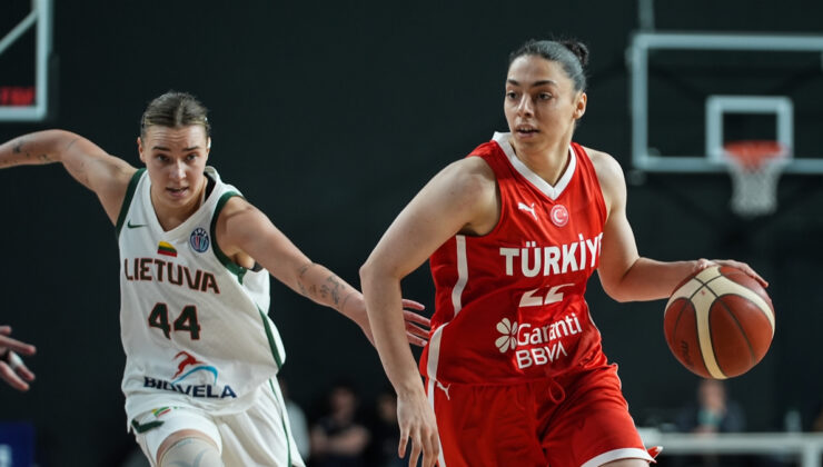 A Milli Kadın Basketbol Takımı, Litvanya’yı devirdi