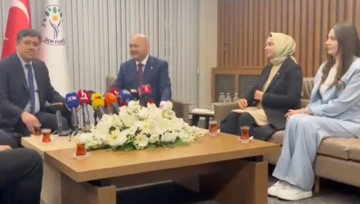 AK Parti’den DEM Parti’ye bayram ziyareti