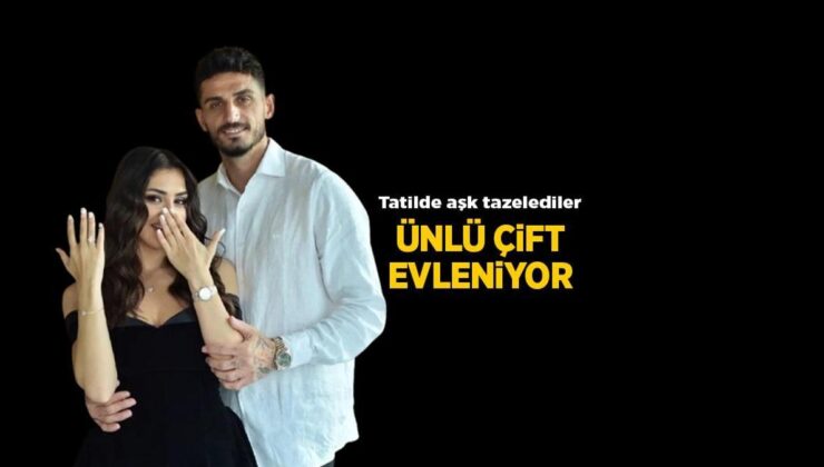 Hazal Çağlar ve Samet Akaydın Nişanlandı, Aşk Tatiline Çıktı
