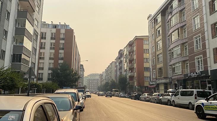 Bilecik’teki orman yangınının dumanı Eskişehir’e ulaştı!