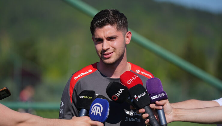 Burak İnce: Her genç oyuncu, A Milli Takım formasını giymeyi hedefler