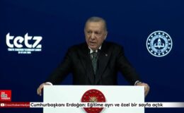Cumhurbaşkanı Erdoğan: Eğitime ayrı ve özel bir sayfa açtık
