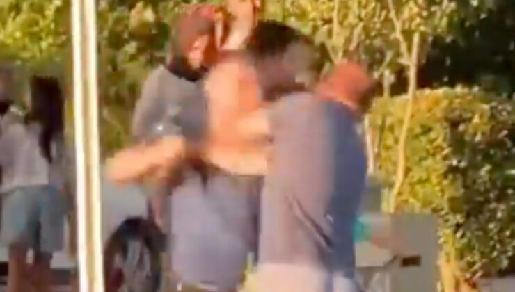 Denizli’de polise yumruk atan şahsın akrabası kavgayı anlattı