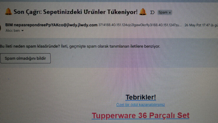 Dolandırıcılar sahte kargo mailleriyle tuzak kuruyor
