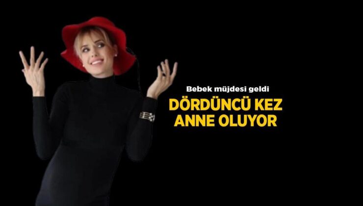Dördüncü kez anne olacak! Karnı burnunda yeni pozlarını paylaştı