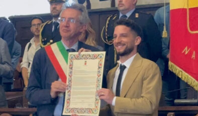 Dries Mertens’e fahri Napoli vatandaşlığı verildi