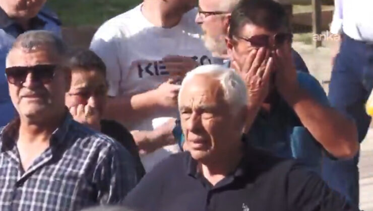 Ferdi Zeyrek’in vefat ettiğini duyan Manisalılar gözyaşlarını tutamadı