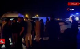 Hakkari’de trafik kazası