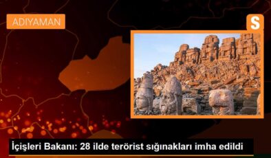 İçişleri Bakanı: 28 ilde teröristlerin mağaraları imha edildi