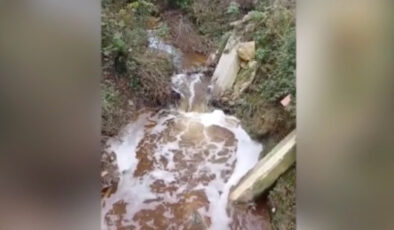 İstanbul Şile’de atık sular nedeniyle mahalleyi kötü kokular sardı