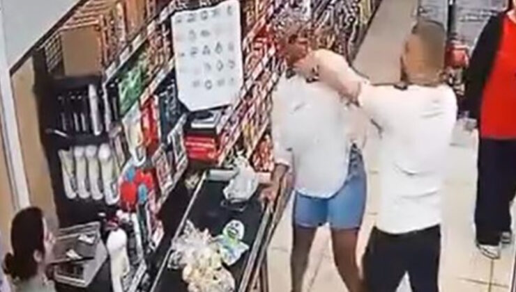 İstanbul’da bir adam, kasa sırasında tartıştığı kadına saldırdı