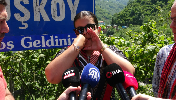 Kanarya Adaları’ndan ıslık diliyle konuşanlar Giresun Kuşköy’e geldi