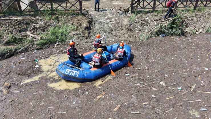 Trabzon’da Kayıp Hüseyin Aydın’ı Arama Çalışmaları