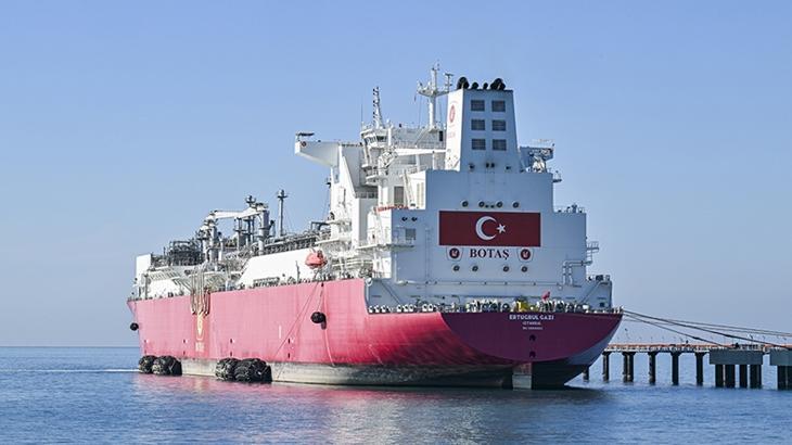 Milli FSRU Ertuğrul Gazi, 4 yılda 8,5 milyar metreküp gazlaştırma yaptı