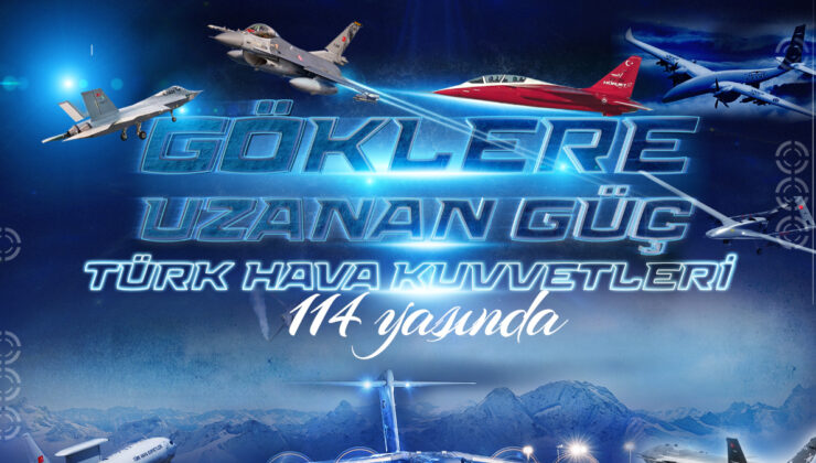 MSB’den Hava Kuvvetleri’nin 114. yılına özel klip