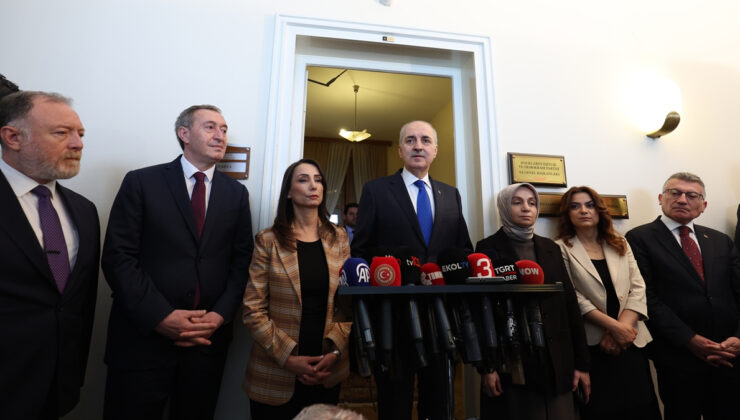 Numan Kurtulmuş’tan siyasi partilere ziyaret
