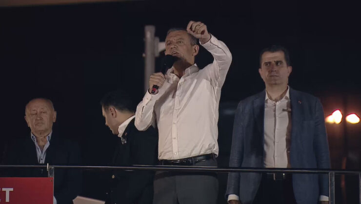 Özgür Özel, İstanbul Cumhuriyet Başsavcısı Akın Gürlek’i tehdit etti