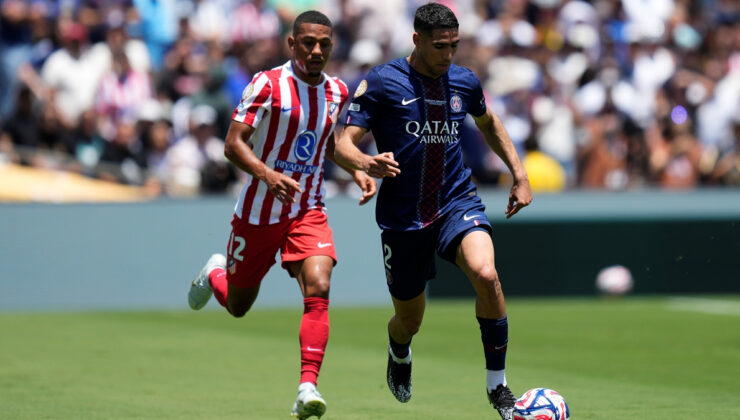 PSG, Kulüpler Dünya Kupası’nda Atletico Madrid’i 4 golle geçti
