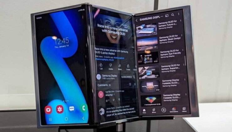 Samsung’un üçe katlanan telefonu bataryasıyla hayal kırıklığına neden olacak