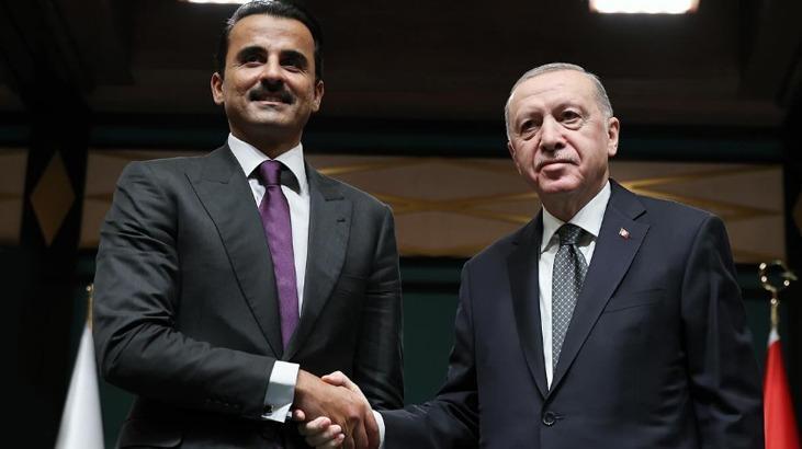 Son dakika: Cumhurbaşkanı Erdoğan Katar Emiri ile görüştü! İşte masadaki konular…