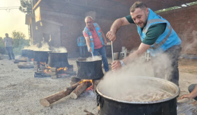 Tokat’ta asırlık kavurma ikram etme geleneği yaşatılıyor