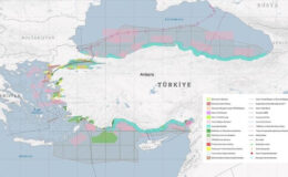 Türkiye Deniz Mekansal Planlaması Haritası tescillendi