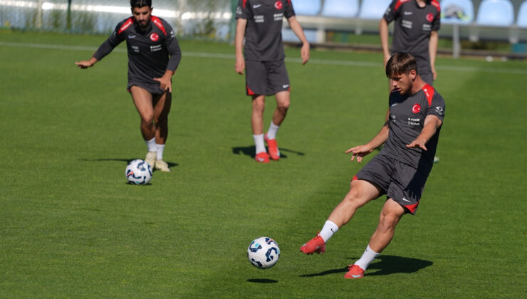 Ümit Milli Futbol Takımı, Karadağ maçının hazırlıklarını tamamladı