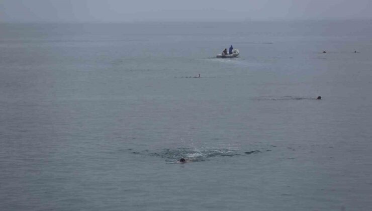 15 Temmuz Ruhu Rize’de Denizde Yaşatılıyor
