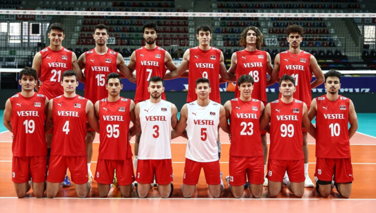 22 Yaş Altı Erkek Voleybolcular, ilk maçında Almanya’yı devirdi