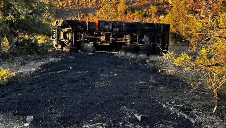 Alucra’da Korkunç Kaza: Sıcak Asfalt İşçinin Üzerine Döküldü!