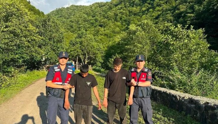 Borçka’da Kaçak Göçmen Operasyonu