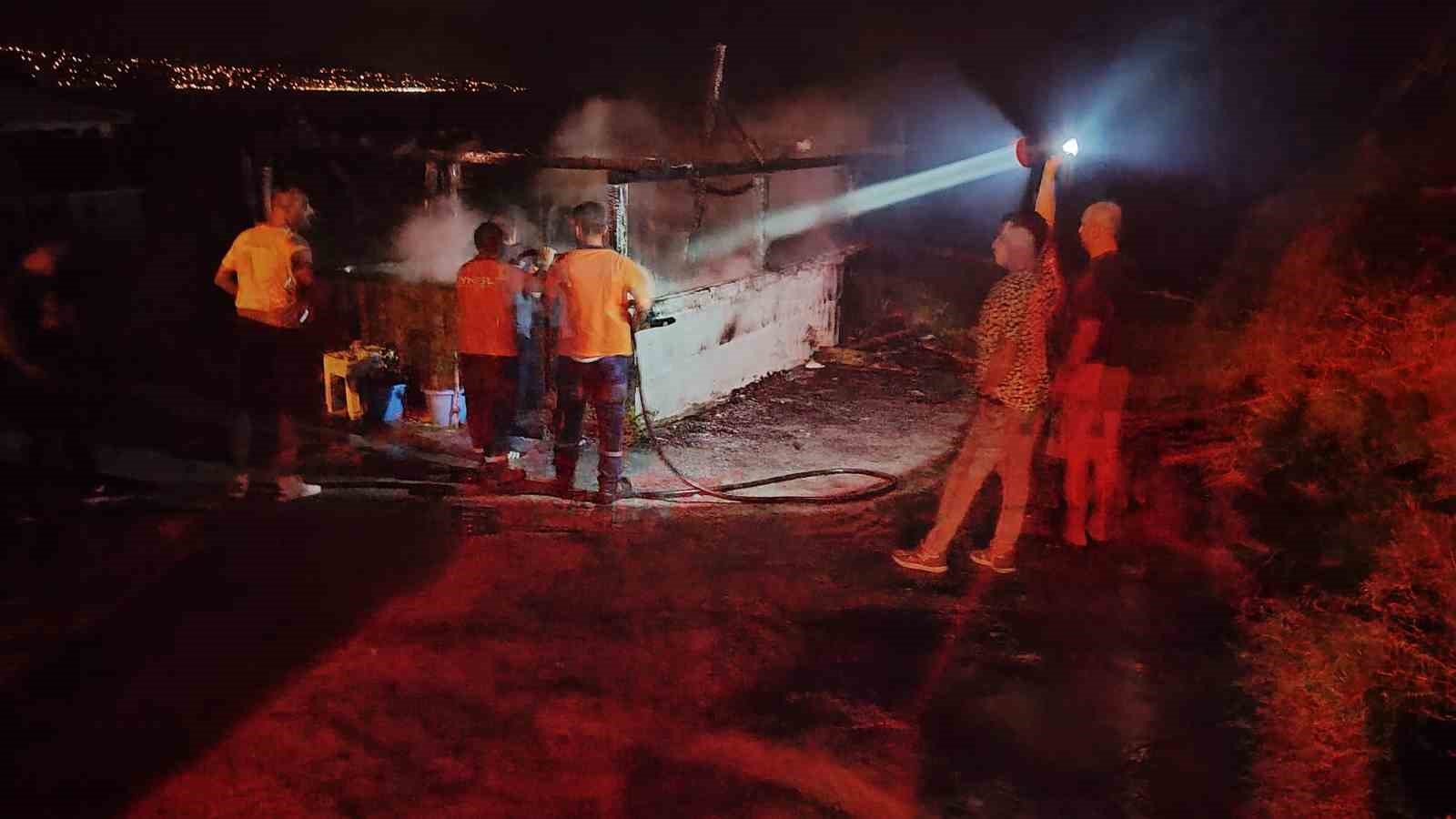 Eynesil kafe yangını