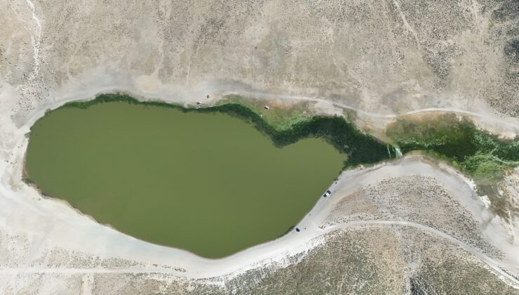 Nemrut Kalderası’ndaki Kalp Gölü Kuraklık Tehdidi Altında