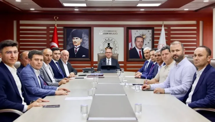 Şebinkarahisar OSB İçin İlk Adım Atıldı