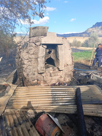 Şebinkarahisar Yangın