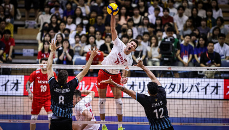 A Milli Erkek Voleybol Takımı, Arjantin’e mağlup oldu