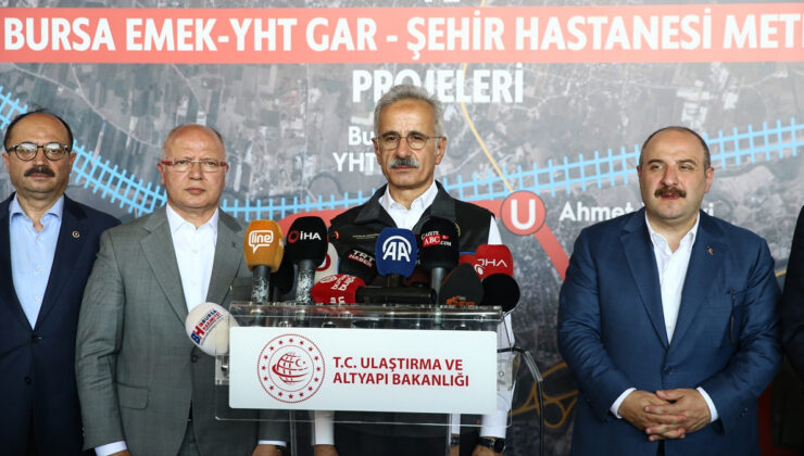 Abdulkadir Uraloğlu: Bursa Hızlı Tren Hattı, 2026 ortasında hizmete açılacak
