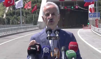 Abdulkadir Uraloğlu: Doğancı Tüneli’yle 15 dakikalık seyahat süresi 3 dakikaya indi