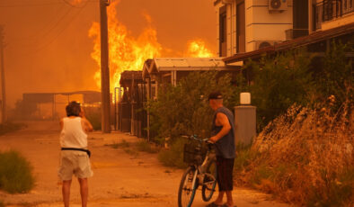 AFAD’dan yangından etkilenen afetzedelere yardım