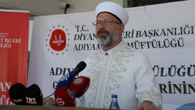 Ali Erbaş: Biz Müslümanlar, birlik olursak bu karanlıkları aşarız