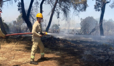 Antalya’daki orman yangını kontrol altında