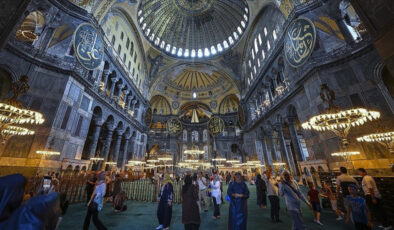 Ayasofya-i Kebir Camii yapay zekayla korunuyor